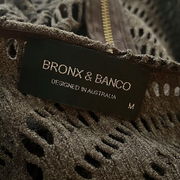 Bronx and Banco Mayan Dress in Brown M - Picture 6 of 7